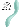 SATISFYER - VIBRADOR RRROLLING PLEASURE GSPOT VERDE