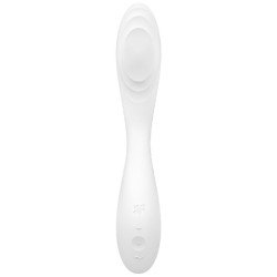 SATISFYER - WIBRATOR RRROLLING PLEASURE GSPOT BIALY