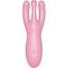 SATISFYER - THREESOME 4 VIBRATOR APP PINK