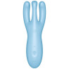 SATISFYER - THREESOME 4 VIBRADOR APP AZUL