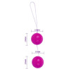 BAILE - KULKI TWINS LILIOWE CHINSKIE KULKI UNISEX