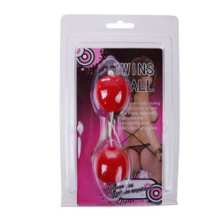 BAILE - KULKI TWINS ROZOWE CHINSKIE KULKI UNISEX