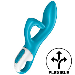 SATISFYER - WIBRATOR EMBRACE ME GSPOT TURKUSOWY