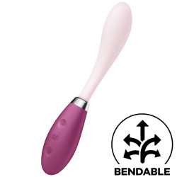 SATISFYER - WIBRATOR MULTI G-SPOT FLEX 3 CZERWONY