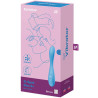 SATISFYER - APLIKACJA MULTI WIBRATOR G-SPOT FLEX 4+ NIEBIESKA