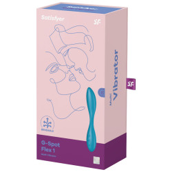 SATISFYER - WIBRATOR MULTI G-SPOT FLEX 1 NIEBIESKI