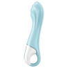 SATISFYER - WIBRATOR Z POMPA POWIETRZA 5+ NADMUCHIWANY WIBRATOR PUNKTU G APLIKACJA NIEBIESKI