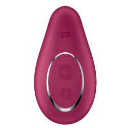 SATISFYER - WIBRATOR NAKLADANY DO DIPPING DELIGHT CZERWONY