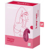 SATISFYER - WIBRATOR NAKLADANY DO DIPPING DELIGHT CZERWONY