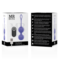 MR BOSS - PILOT WIBRUJACY DUMAS KEGEL ZDALNIE STEROWANY