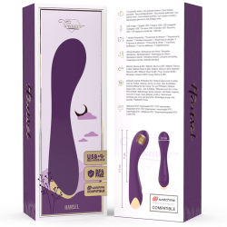 TREASURE - WIBRATOR HANSEL G-SPOT WATCHME ZGODNY Z TECHNOLOGIA BEZPRZEWODOWA