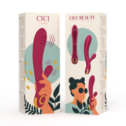 CICI BEAUTY - PREMIUM SILIKONOWY WIBRATOR DLA KROLIKA