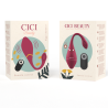 CICI BEAUTY - PREMIUM SILIKONOWY WIBRATOR DO JAJK ZDALNIE STEROWANY