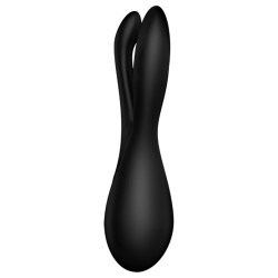 SATISFYER - TRÓJKA 2 WIBRATOR CZARNY