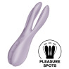 SATISFYER - VIBRADOR THREESOME 2 VIOLETA