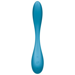 SATISFYER - MULTI VIBRADOR G-SPOT FLEX 5 AZUL