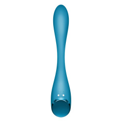 SATISFYER - MULTI VIBRADOR G-SPOT FLEX 5 AZUL