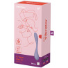 SATISFYER - WIBRATOR MULTI G-SPOT FLEX 5 LILIOWY