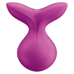 SATISFYER - VIVA LA VULVA 3 WIBRATOR NAKLADANY FIOLETOWY