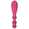 SATISFYER - TRI BALL 1 MULTI WIBRATOR CZERWONY