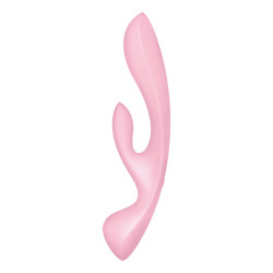 SATISFYER - POTROJNY OH HYBRYDOWY ROZ WIBRUJACY