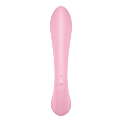 SATISFYER - TRIPLE OH HYBRID VIBRATION PINK