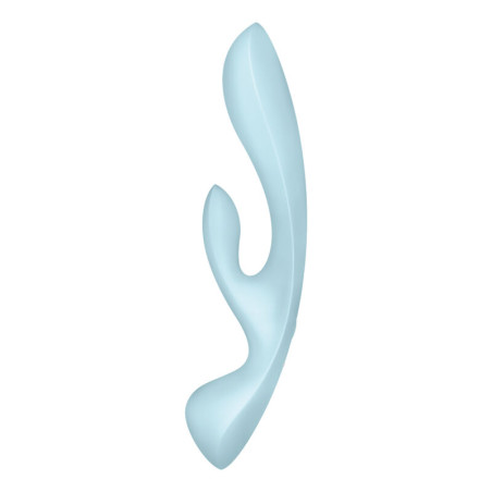 SATISFYER - POTROJNY OH HYBRYDOWY WIBRACJA NIEBIESKI