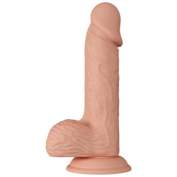 BAILE - PIEKNE SPOTKANIE CATOBLEPAS ELASTYCZNY REALISTYCZNY DILDO 20,6 CM NATURALNY
