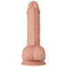 BAILE - LINDO ENCONTRO CATOBLEPAS DILDO REALÍSTICO FLEXÍVEL 20.6 CM NATURAL