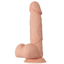 BAILE - PIEKNE SPOTKANIE BAHAMUT ELASTYCZNY REALISTYCZNY DILDO 21,8 CM NATURALNY
