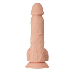 BAILE - PIEKNE SPOTKANIE BAHAMUT ELASTYCZNY REALISTYCZNY DILDO 21,8 CM NATURALNY