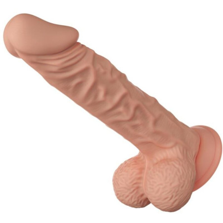 BAILE - PIEKNE SPOTKANIE BURAQ ELASTYCZNY REALISTYCZNY DILDO 24 CM NATURALNY