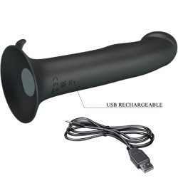 PRETTY LOVE - VIBRATORE MURRAY E ONDE STIMOLANTI PER IL CLITORIDE NERO