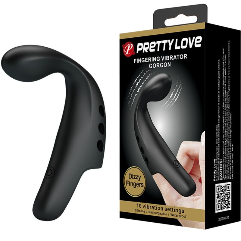 PRETTY LOVE - NARZEDZIE WIBRATOROWE Z CZARNA GORGONA