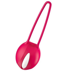 FUN FACTORY - SMARTBALL UNO BIALY/INDIA CZERWONY