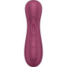 SATISFYER - PRO 2 GENERATION 3 LIQUID AIR TECHNOLOGY WINE RED