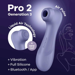 SATISFYER - PRO 2 GENERACION 3 LILAC BLUETOOTH I APLIKACJA