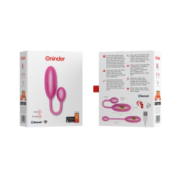 ONINDER - DENVER JAJECZKO WIBRUJACE ROZOWE 7 X 2,7 CM DARMOWA APLIKACJA