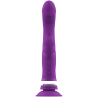 INTENSE - VIBRATORE IN SILICONE CASANOVA RABBIT TRIPLO MOTORE VIOLA