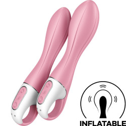 SATISFYER - WIBRATOR Z POMPA POWIETRZA 2 ROZOWY