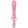 SATISFYER - WIBRATOR Z POMPA POWIETRZA 2 ROZOWY