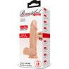 BAILE - PIEKNE SPOTKANIE ZEBULON ELASTYCZNY REALISTYCZNY DILDO 19,4 CM NATURALNY