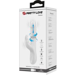 PRETTY LOVE - WIBRATOR REESE ZE SREBRNYM OBROTEM
