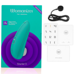 WOMANIZER - STARLET 3 STYMULATOR LECHTACZKI TURKUSOWY