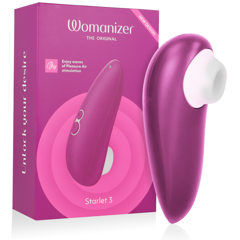 WOMANIZER - STARLET 3 STYMULATOR LECHTACZKI FIOLETOWY