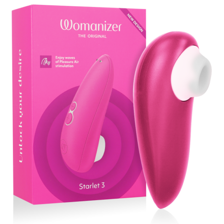 WOMANIZER - STARLET 3 STYMULATOR LECHTACZKI ROZOWY