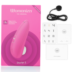 WOMANIZER - STARLET 3 STYMULATOR LECHTACZKI ROZOWY
