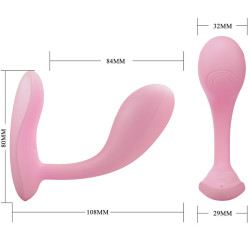 PRETTY LOVE - BAIRD G-SPOT 12 WIBRACJI ROZOWA APLIKACJA Z AKUMULATOREM