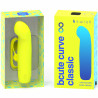 B SWISH - BCUTE CURVE INFINITE KLASYCZNY WIBRATOR SILIKONOWY DO LADOWANIA ZOLTY