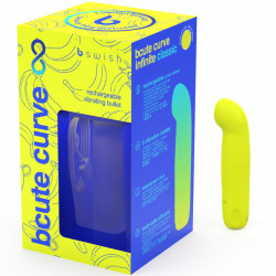 B SWISH - BCUTE CURVE INFINITE CLASSIC LIMITED EDITION LADOWANY WIBRATOR SILIKONOWY ZOLTY